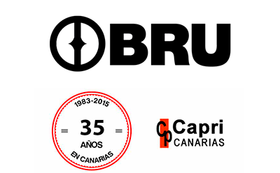 Capri Canarias logo Bru y Capri